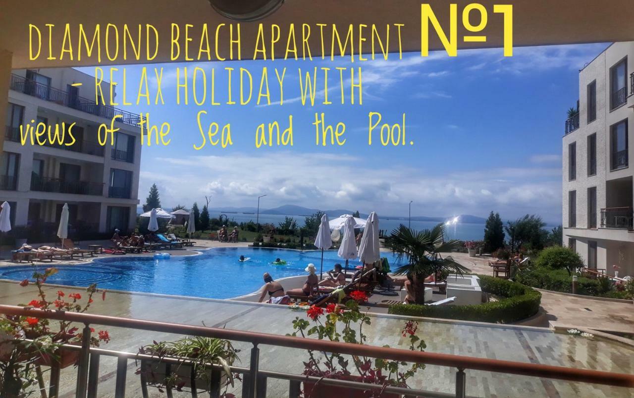 Diamond Apartment №1 - Relax Holiday Views Sea And Pool Burgas City Eksteriør billede